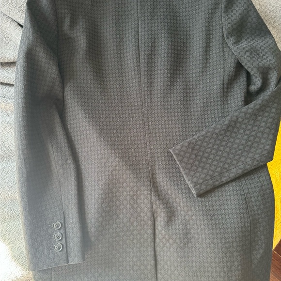 Black Patterned Blazer - Picture 3 of 8